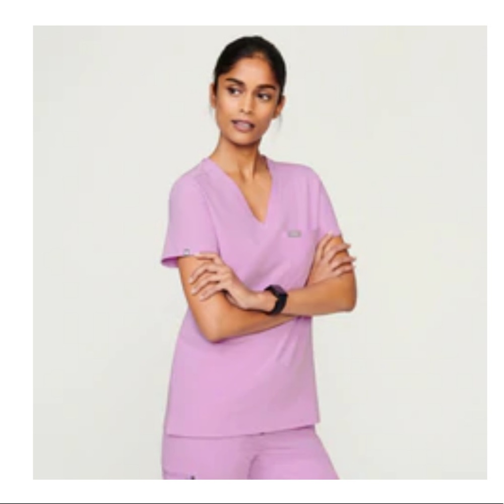 Figs Women's Large Dusk Catarina™ - One-Pocket Scrub Top